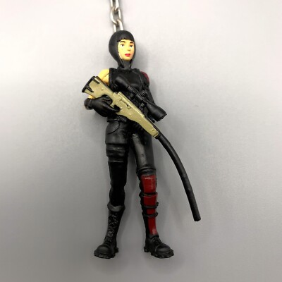 Shadowops Fortnite Keychain Mini Figure Strap Takara TOMY Anime Japan bb100