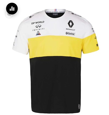 Renault Sport Formula One Team Official Replica Race Shirt Sz XXL