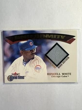 K307,191 - 2001 Fleer Game Time Uniformity #22 Rondell White Jersey