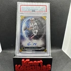 PSA 9/AU 10 2024 Topps Chrome Cosmic Drake Maye Equinox On Card Auto RC Gold /50