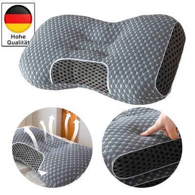 Ergonomisches Nackenkissen Orthopädisch Memory Foam Schlafkissen Cervical