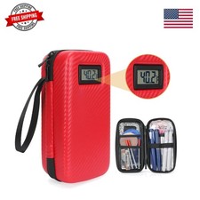 Insulin Cooler Travel Case TSA Approved, Insulin Travel Case Temperature Disp...