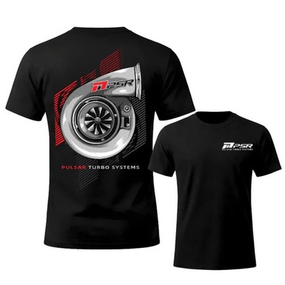 Pulsar Turbo Systems T-Shirt, Turbocharger Racing Graphic Tee, Boosted Car
