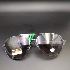 Retro Pilot Metal Frame Progressive Sun Reader 3 Power Strengths in 1 Sunglasses