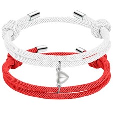 Couple Matching Bracelets for Bf And Gf, Best Friend Bracelet,Stretch Adjustable