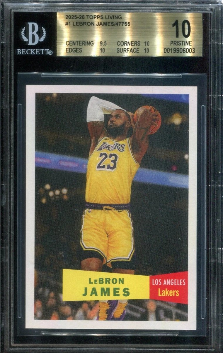 Topps Finest LeBron James Sports Trading Cards & Accessories for