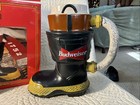 Budweiser Firefighter Boot Stein 1997 CS321 – First in Firefighters Series — photo 2
