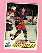 1977-78 O-Pee-Chee #24 Paul Gardner RC New York Rangers  - See Pics