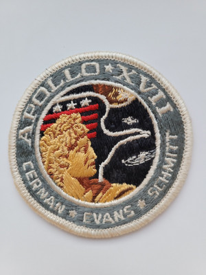 APOLLO 17 XVII Patch Aufnäher Weltraum Raumfahrt NASA Cernan * Evans * Schmitt