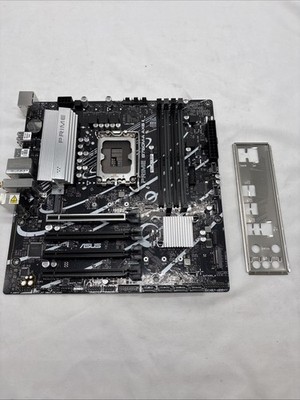 ASUS PRIME B760M-A AX6 II DDR5 Motherboard - For Parts, Not Working