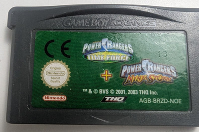 Power Rangers Doppelpack | Nintendo Game Boy Advance | Nur Modul | #G
