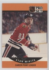 1990-91 Pro Set Stan Mikita #655 HOF td8