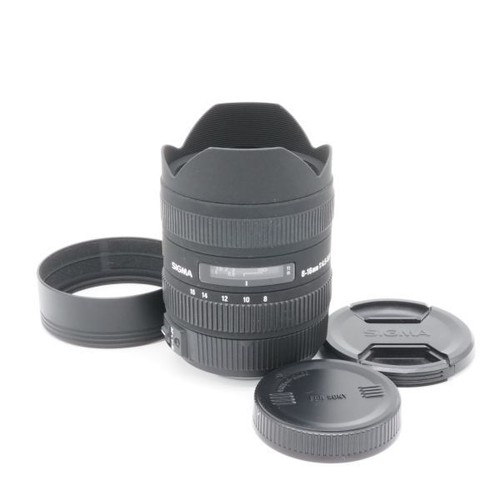 With  Hood Excellent Condition SIGMA 8 16mm F4.5 5.6 DC HSM for Sony A Mount 350