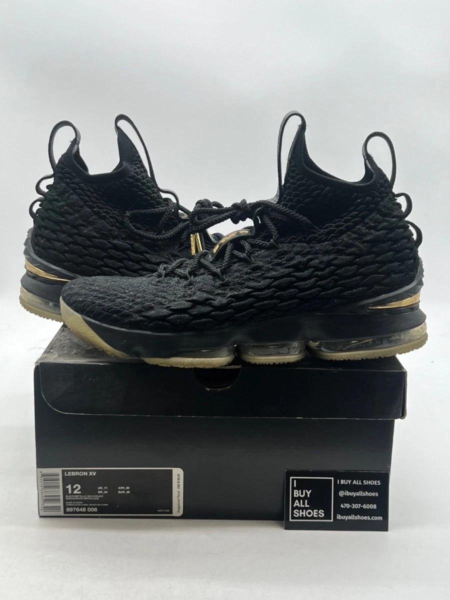 Las mejores ofertas en Nike LeBron 15 Metallic Gold | eBay
