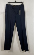 Banana Republic Women's Martin Fit Straight Leg Pants Navy Blue NWT Size 2
