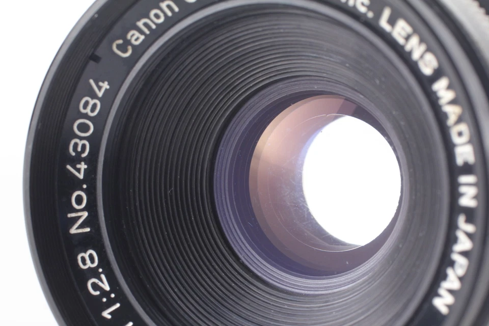 [Casi Como Nuevo] Lente Canon 35 mm f/2,8 para LTM L39 Leica Montaje con Tornillo de JAPÓN Foto 2 de 4