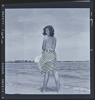 Bunny Yeager Estate Vintage Original Negative of Virginia Remo w/ Copyright