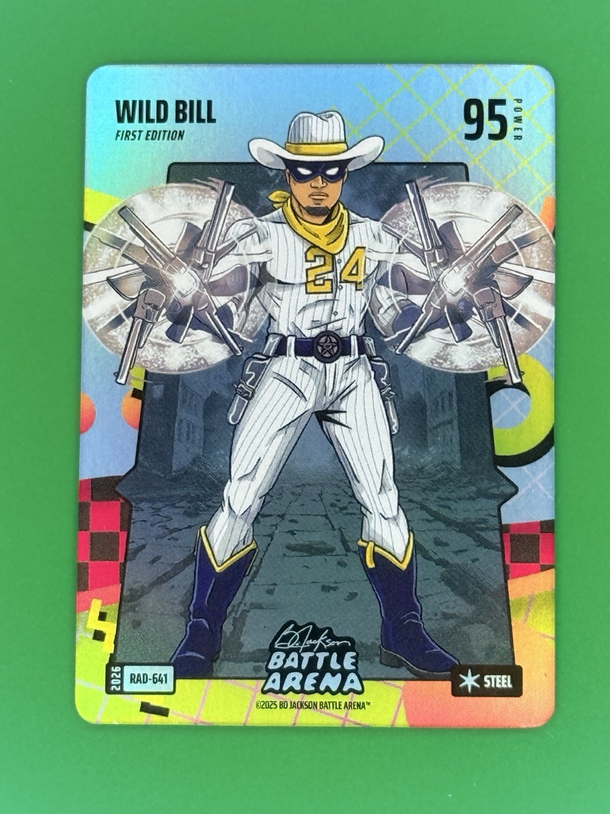 2025 Bo Jackson Battle Arena Griffey 80’s Rad Steel #Rad-641 Wild Bill