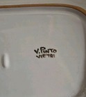 Vintage Ceramic Handcrafted Tray 14"x9.25"Makers Mark Vietri sul Mare,Italy NEW! — photo 9