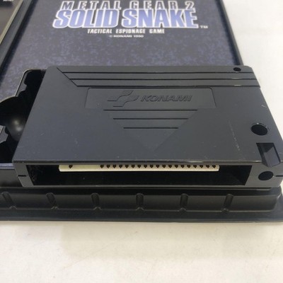 Metal Gear 2: Solid Snake (MSX 2, 1990) for sale online | eBay