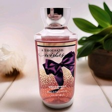 Bath  Body Works A Thousand Wishes Shower Gel 10 oz   Shea  Vitamin E, New