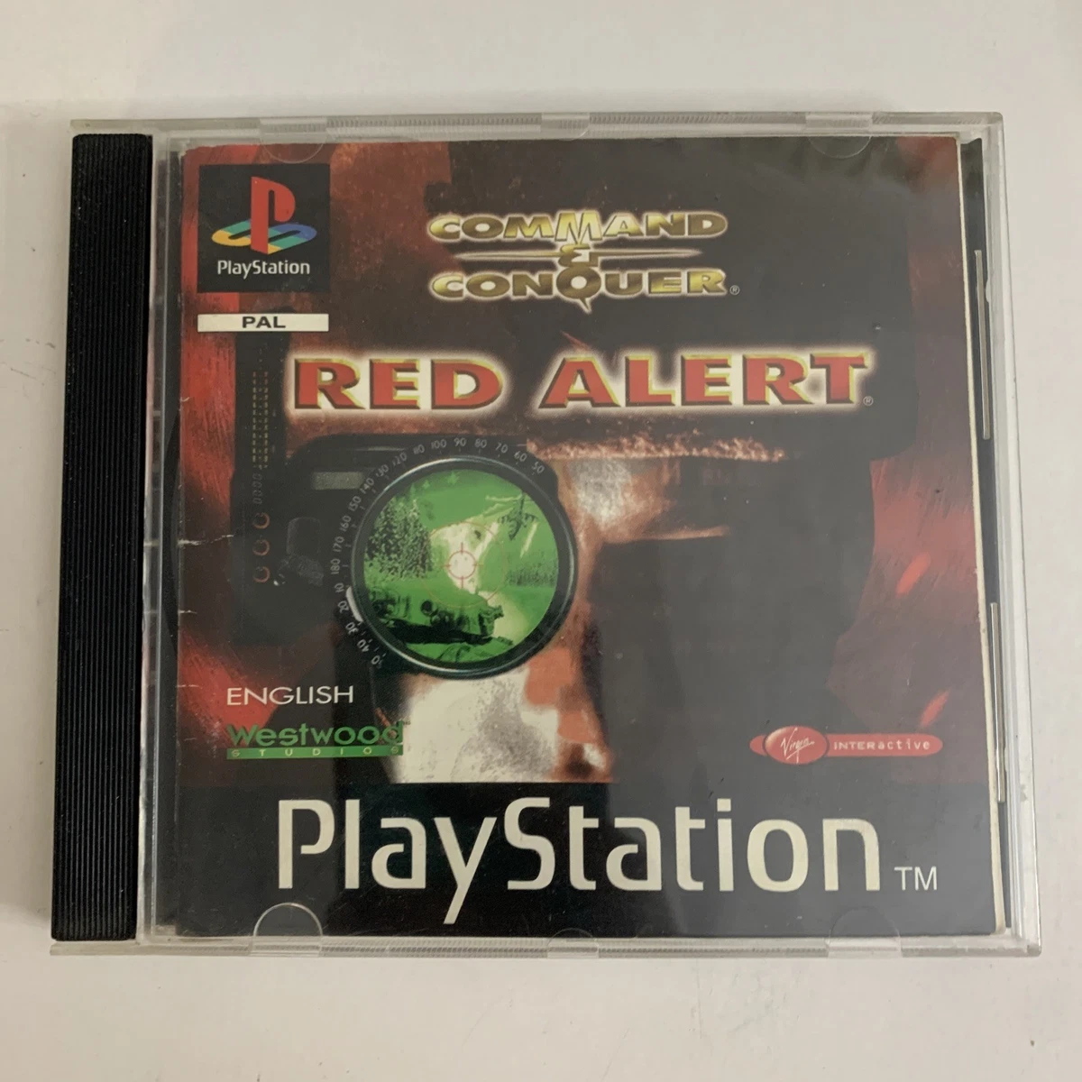 Jeu PS1 – Command & Conquer : Alerte Rouge – PAL – Complet Et Testé