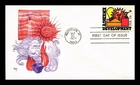 US COVER ENERGY DEVELOPMENT FIRST DAY ISSUE MARQ CACHET