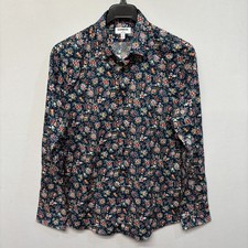 NWT Express Men Extra Slim Fit Button Shirt Top Size Large Floral D031 -15