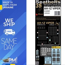 HGW 135520 1/35 Textile belts designed for the AH-1Z VIPER - Tracks + Cushions