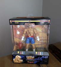 NEW ✹ SAGAT DELUXE ✹ Ultra Street Fighter II ✹ Jada Toys 6" Action Figure Toy