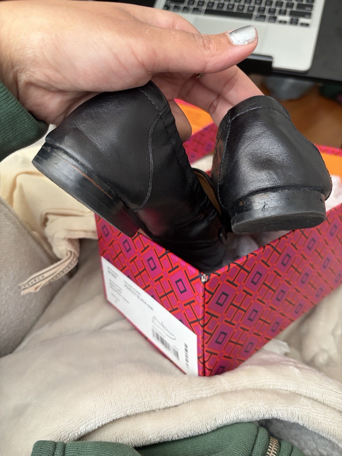 Tory Burch Women's  Leather Slip-On Loafers Size 7