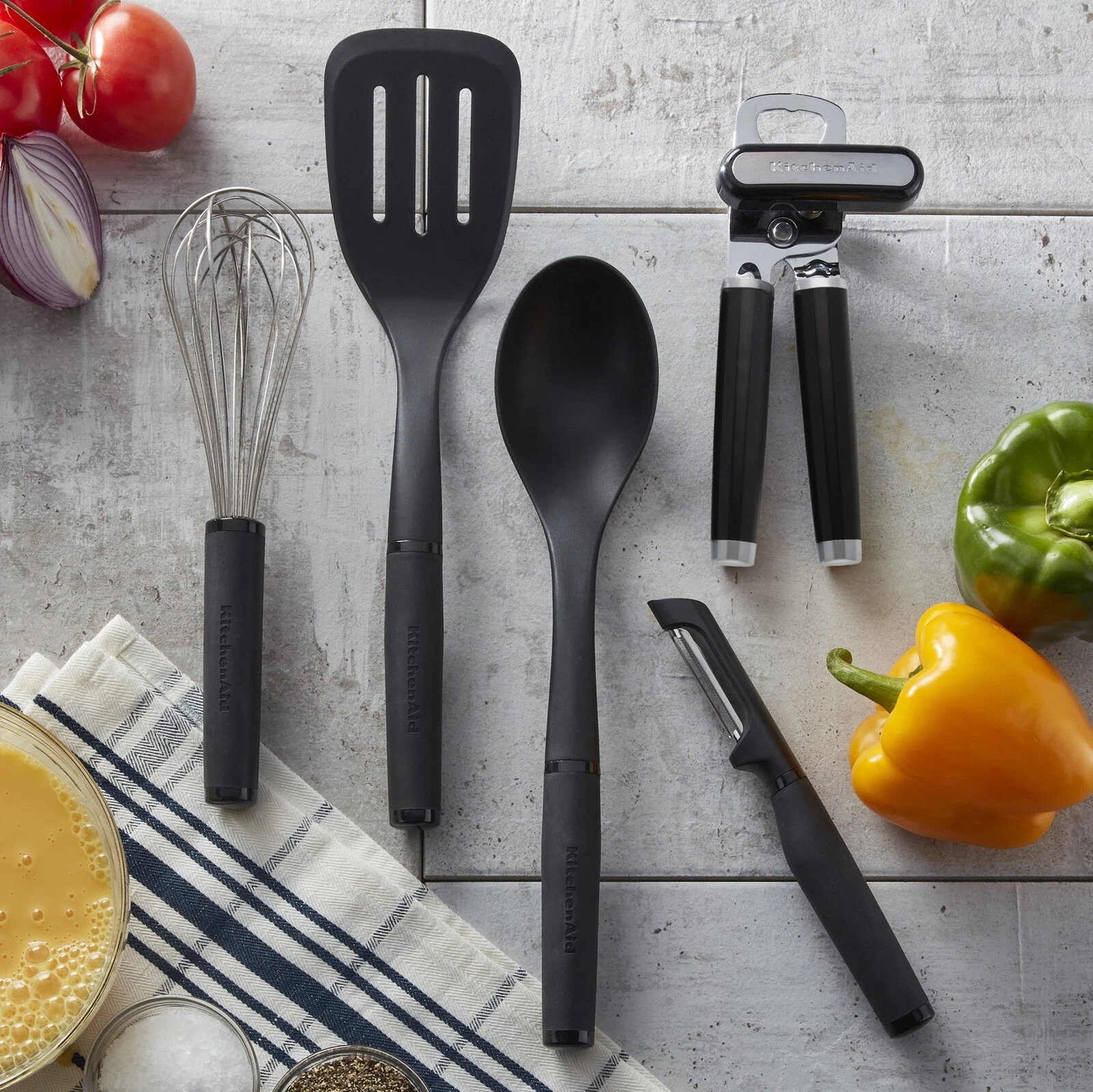 5 Piece Essential Kitchen Tool & Gadget Starter Set for Home Easy To Clean US