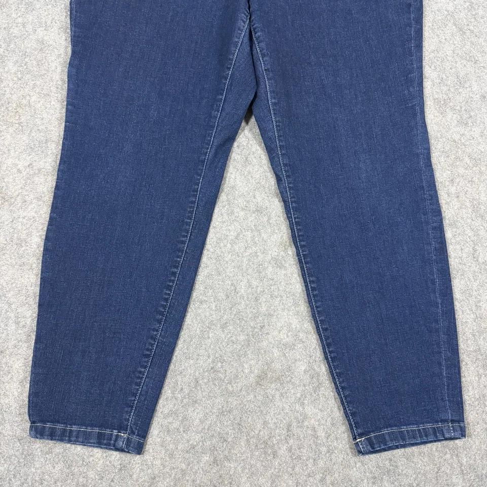 Pantalones de mezclilla Tommy Hilfiger Grameacy para mujer talla 16 W (40,5 x 27,5 reales) azules Foto 2 de 4