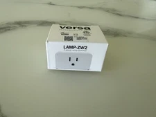Versa LAMP-ZW2 Z-Wave Plus LR Lamp Dimmer Plug S2 Smart Lighting Control
