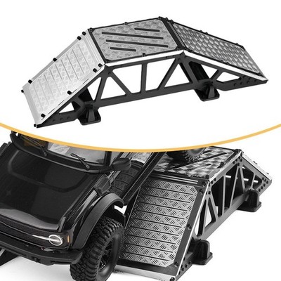 RC Car Obstacle Ramp Bridge Climbing Scence Props Stainless Steel for 1/8