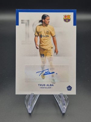 Topps FC Barcelona Team Set 2022-23 - Txus Alba - Autograph