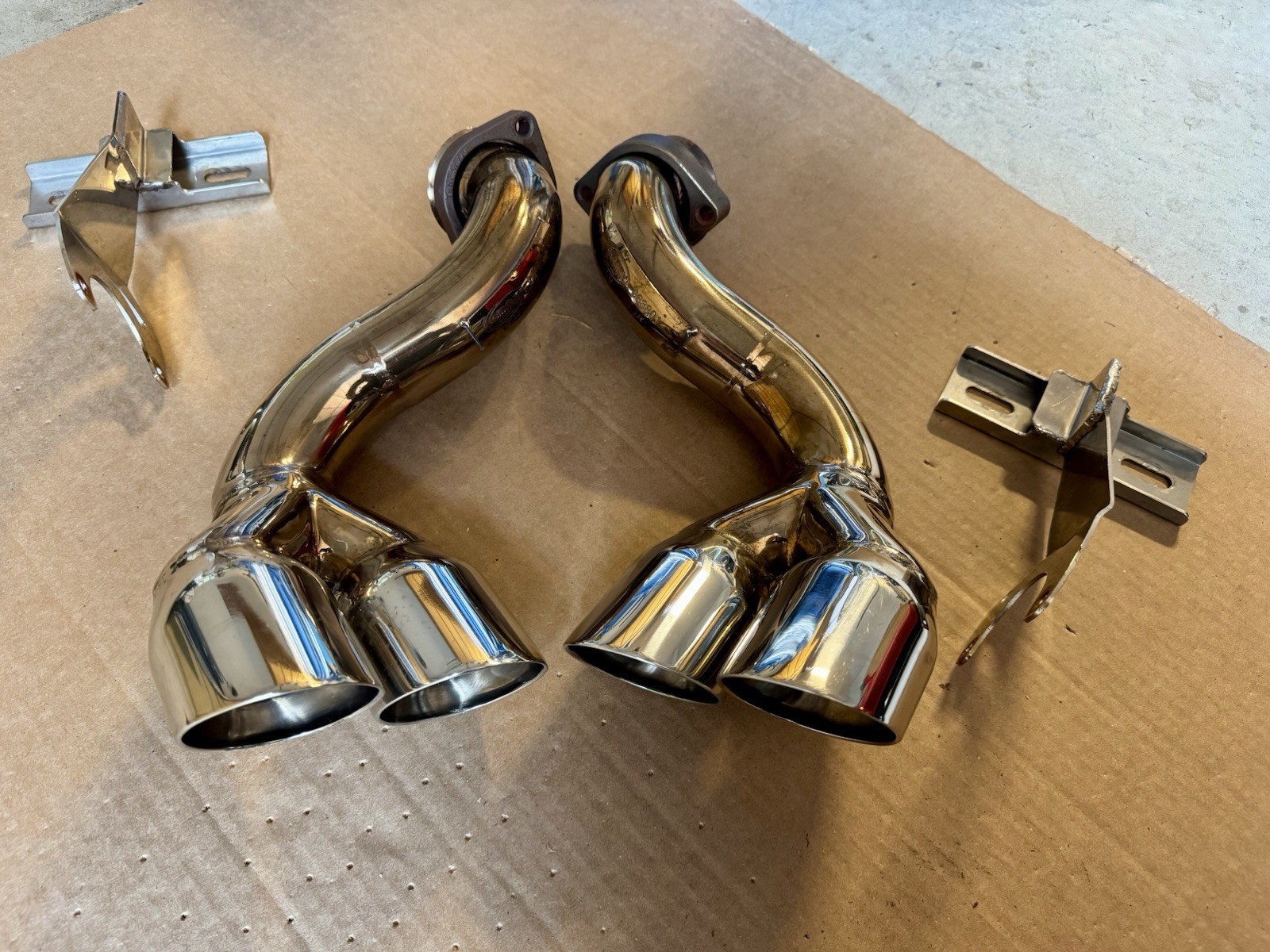 Tubi Style Ferrari 348 Exhaust -     Free Shipping (Continental US)