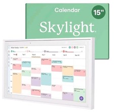 Skylight Calendar 15 Digital Smart Touchscreen Family Wall Planner NIB