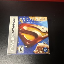 EA Superman Returns: Fortress of Solitude Nintendo GBA W/Manual