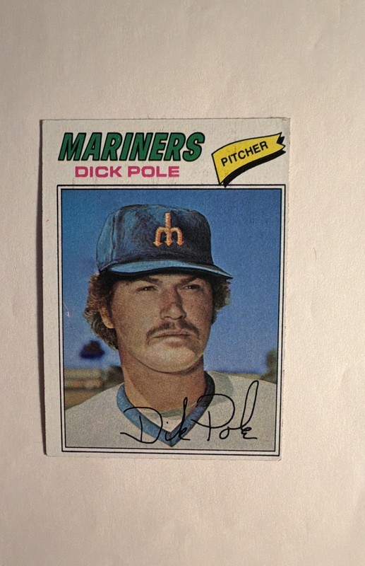 1977 Topps - Dick Pole #187