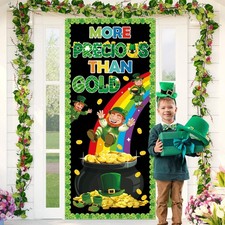 St. Patrick's Day Door Cover Decoration More Precious Than Gold Classroom Irish