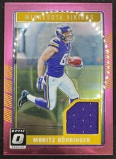 2016 Donruss Optic Moritz Bohringer Rookie Jersey Pink RC #DRT-MB