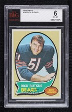 1970 Topps Dick Butkus #190 BVG 6 HOF 4jh
