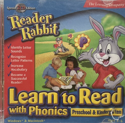 Reader Rabbit Learn To Read With Phonics, Preschool & Kindergarten, PC CD ROM - Picture 5 of 13