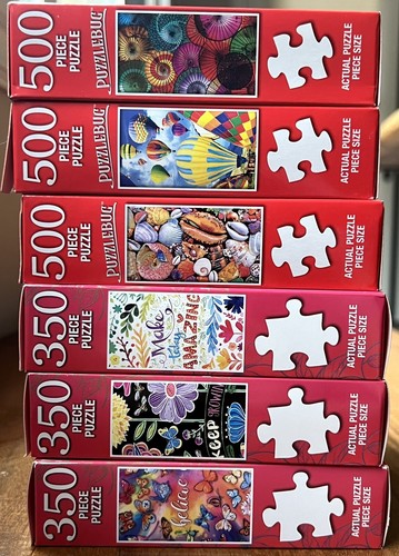 6 New Jigsaw Puzzle 300-500 Puzzle Pieces For Kids Adults Cra-Z-Art Puzzlebug - Picture 6 of 7