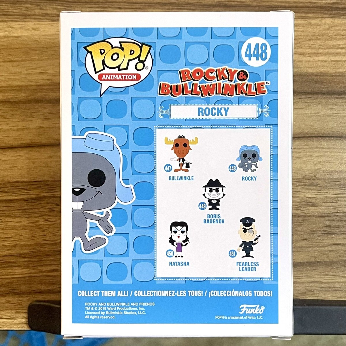Rocky Jumping Funko Pop! #448 Animation Rocky & Bullwinkle