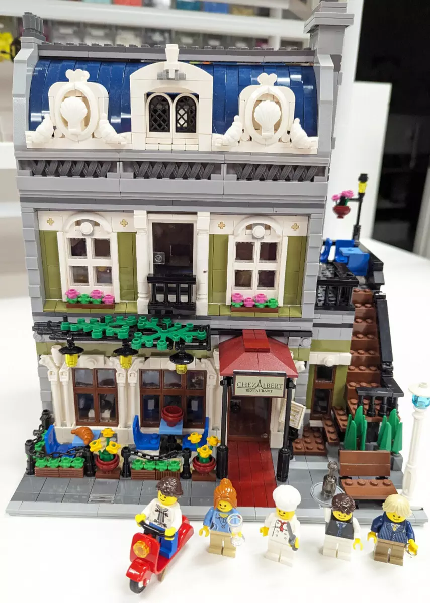 Parisian restaurant lego best sale set