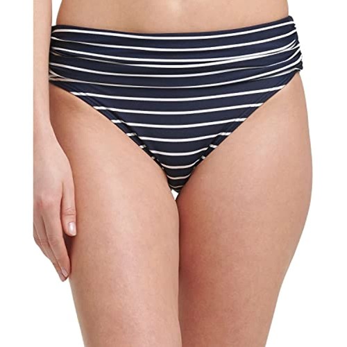 MSRP $58 Tommy Hilfiger Women's Standard Basic Bikini Bottom Navy Size 2XL - 第 1/2 張圖片