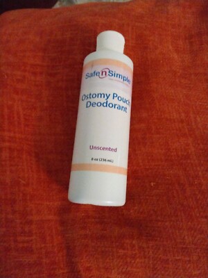Safe n' Simple #SNS40208 Ostomy  Pouch Deodorant Unscented 8oz