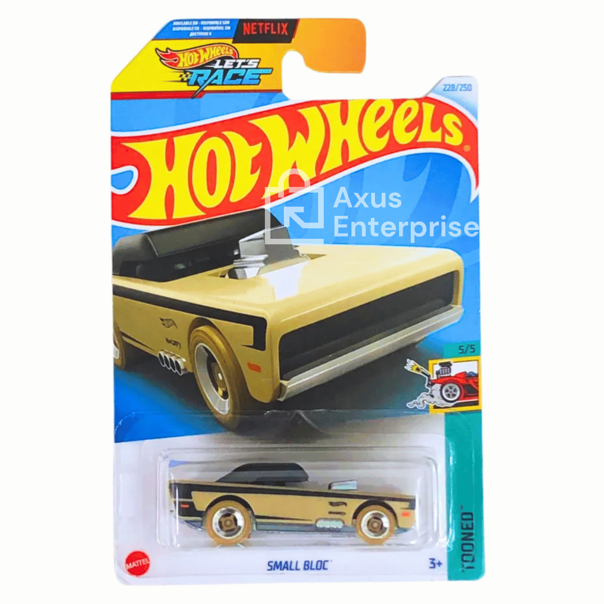 Hot Wheels Small Bloc Tan #228/250 Case N Mainline 2024 HW